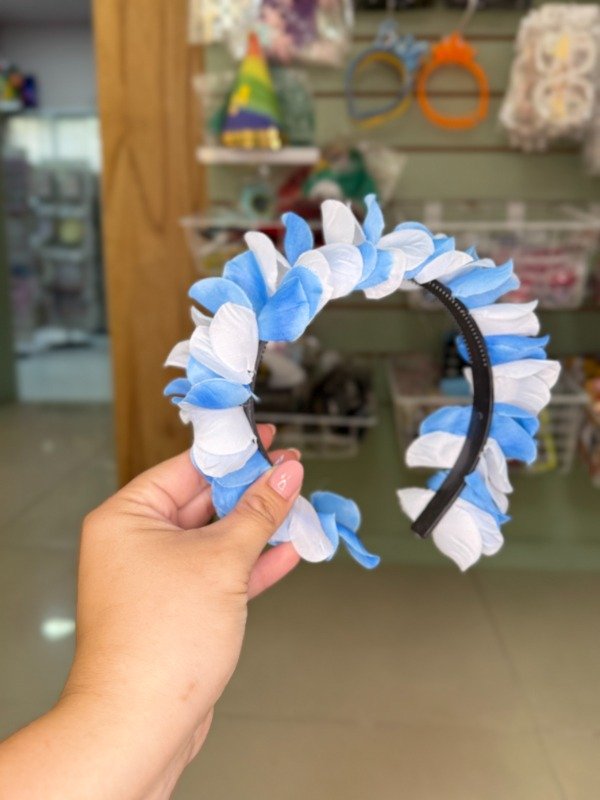 Producto - Vincha flores hawaiana argentina