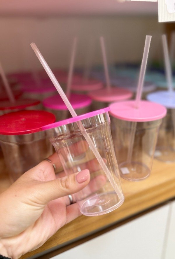 Producto - Vasos acrílico con tapa 330cc - 1