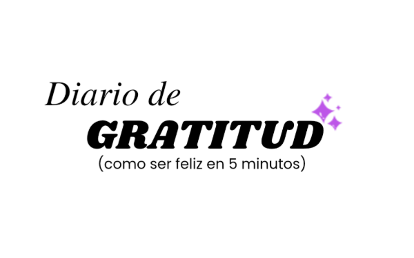 Producto - Diario de gratitud IMPRIMIBLE