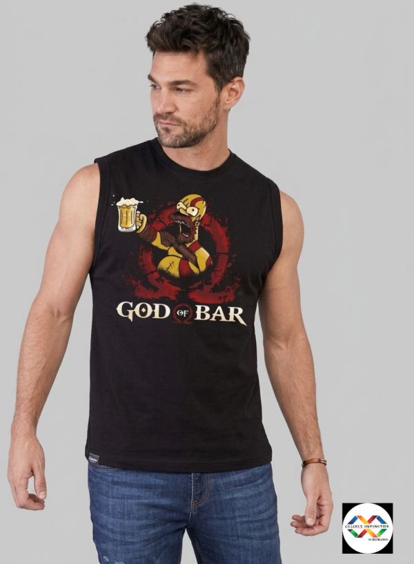 Producto - REMERA -HOMERO -ALGODON SIN MANGAS TALLE XL - 0