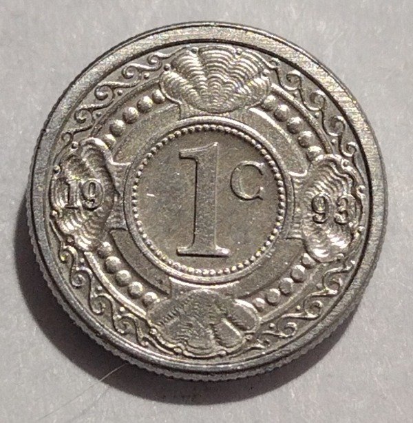 Producto - Antillas Holandesas 1 cent 1993 - 0