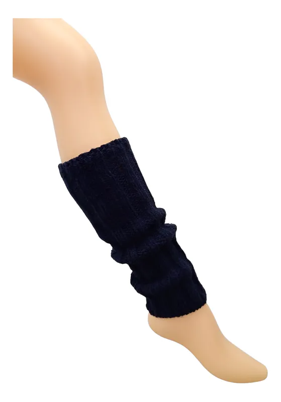 Producto - Polainas Azul Marino Rayas