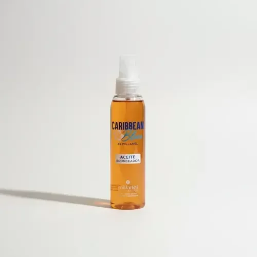 Producto - Millanel Caribbean aceite bronceador corporal.