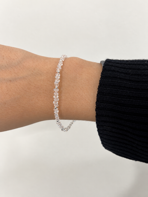 Producto - Pulsera de cristal y plata