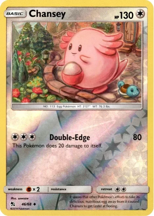 Producto - Chansey - 46/68 - Hidden Fates - Reverse Holo