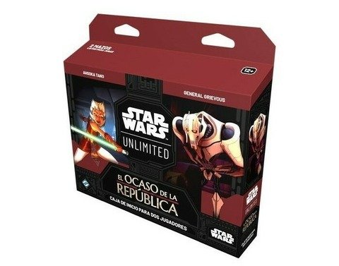 Producto - Star Wars Unlimited - Caja de Inicio - El Ocaso de la República - Español