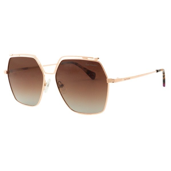 Producto - Las Oreiro 7407 Metal Dorado - Cristales Sepia - 1