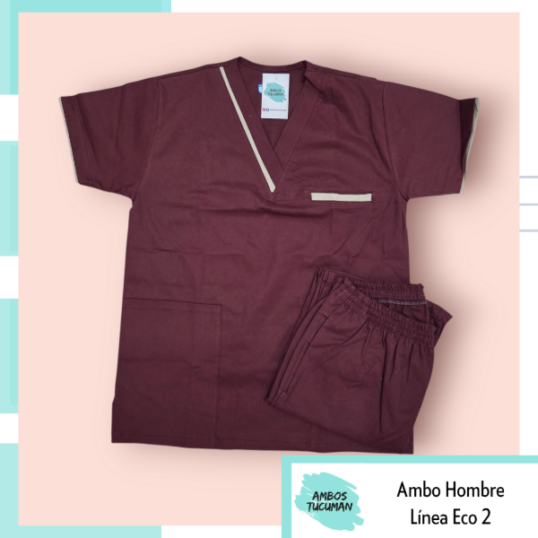 Producto - Ambo Eco Bordo detalle Beige