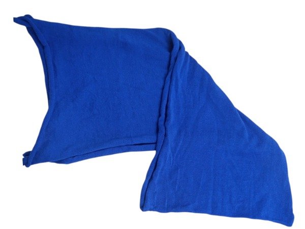 Producto - RUANA Lisa 53x1.80 mts AZUL FRANCIA