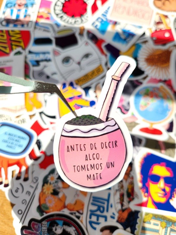 Producto - 395 - "Antes de decir algo... tomemos un mate"