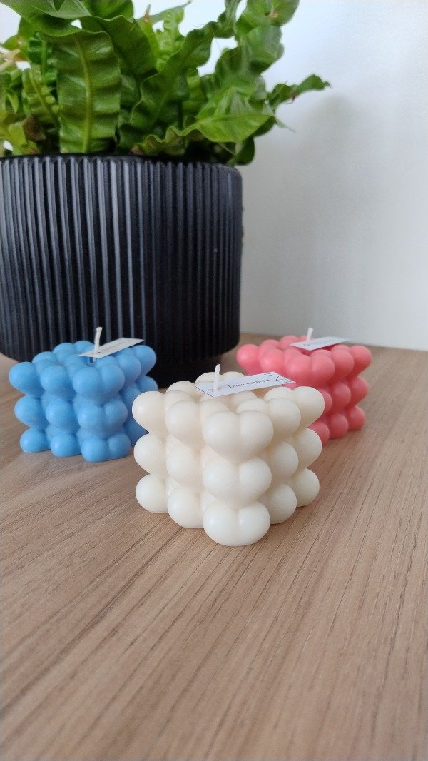 Producto - Vela Bubble Corazón