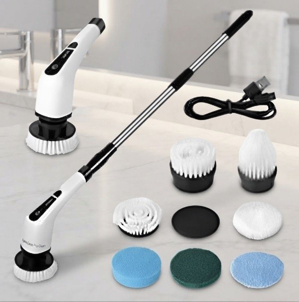 Producto - Cepillo eléctrico para limpieza de baño HH-8088
