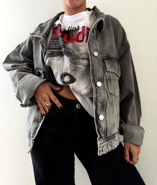 Producto - Campera Jeans Gris