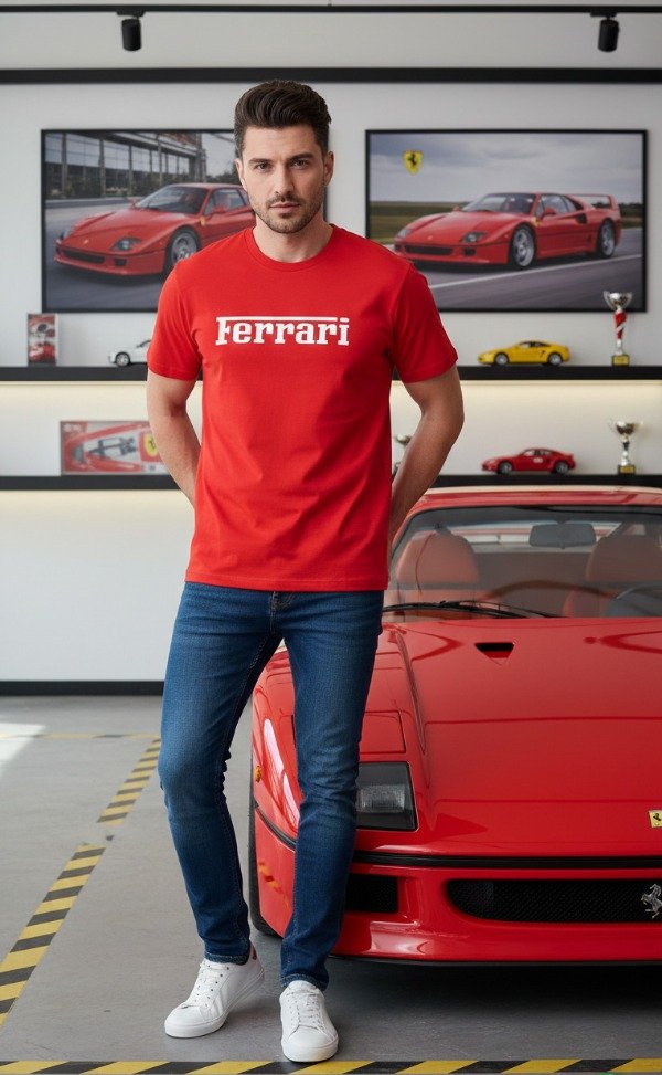 Producto - Remera Ferrari Formula F1 Algodon Premium Roja