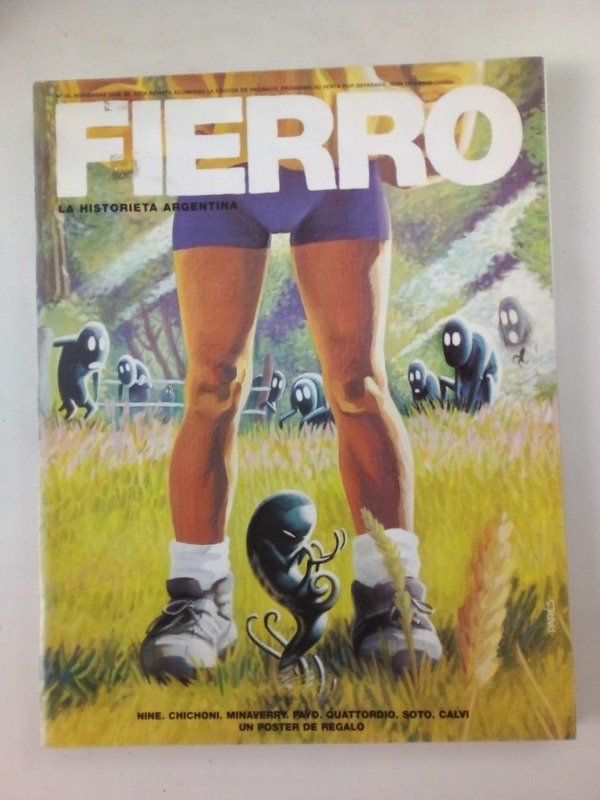 Producto - Fierro #25 - Noviembre 2008 - Nine Chichoni Minaverry Quattordio