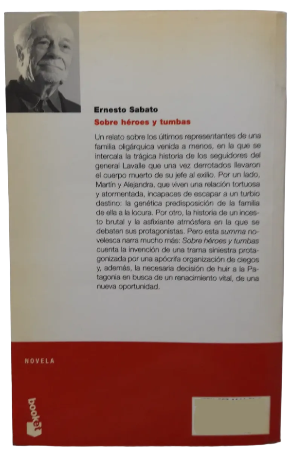 Producto - Sobre Heroes Y Tumbas Ernesto Sabato (usado) - 1