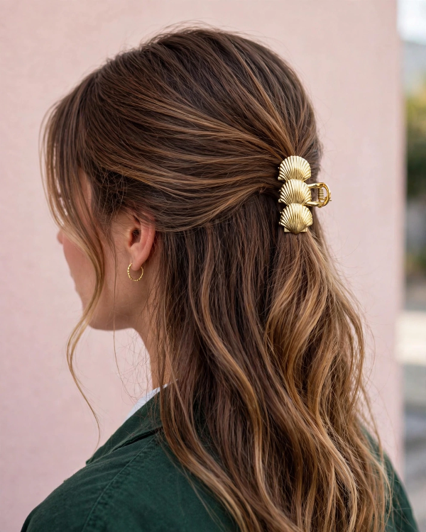 Producto - BROCHE SEASHELL GOLD