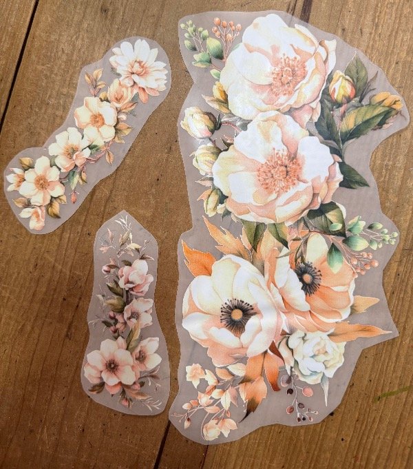 Producto - Pack Estampas flores blancas