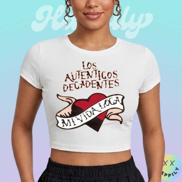 Baby Tee Los Autenticos Decadentes #3