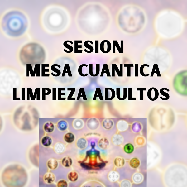 Producto - SESIÓN MESA LIMPIEZA ADULTOS