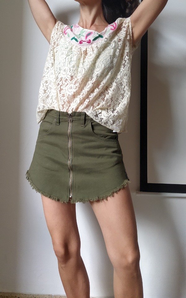 Producto - Pollera Lovely Denim T26