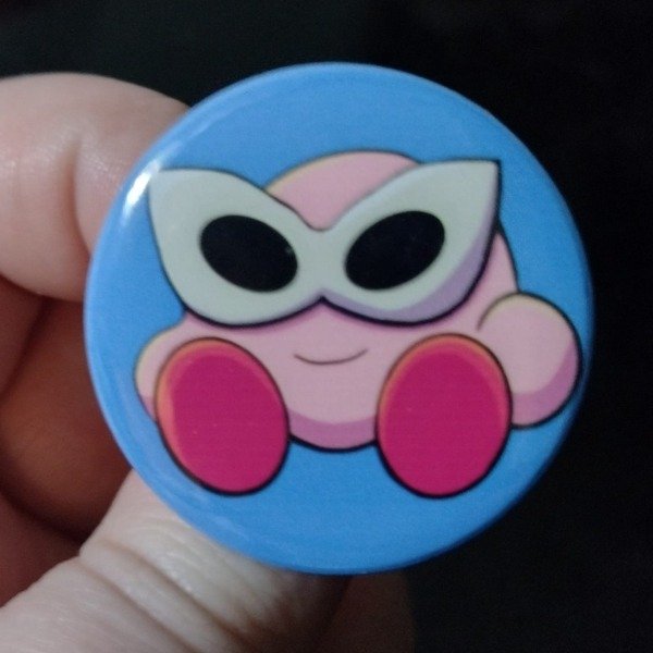 Producto - Pin Kirby con lentes