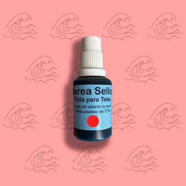 Producto - Tinta para Tela Color Rojo