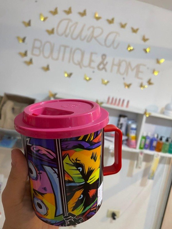 Producto - taza con tapa