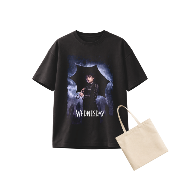 Producto - MERLINA "WEDNESDAY" + TOTEBAG