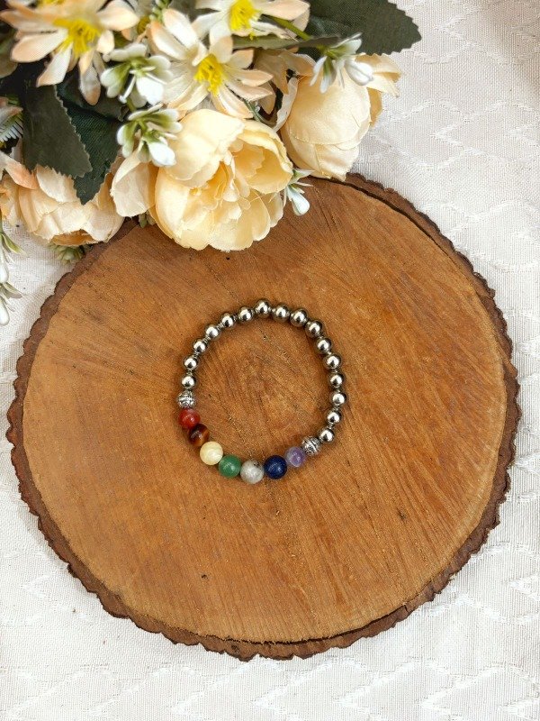 Producto - pulsera elastica 7 chakras