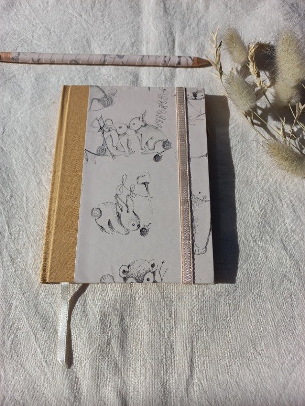 Producto - Cuaderno animales en blanco y negro
