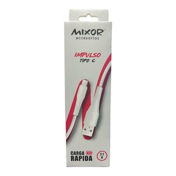 Producto - CABLE USB MIXOR IMPULSO TIPO C 1M 7.1A