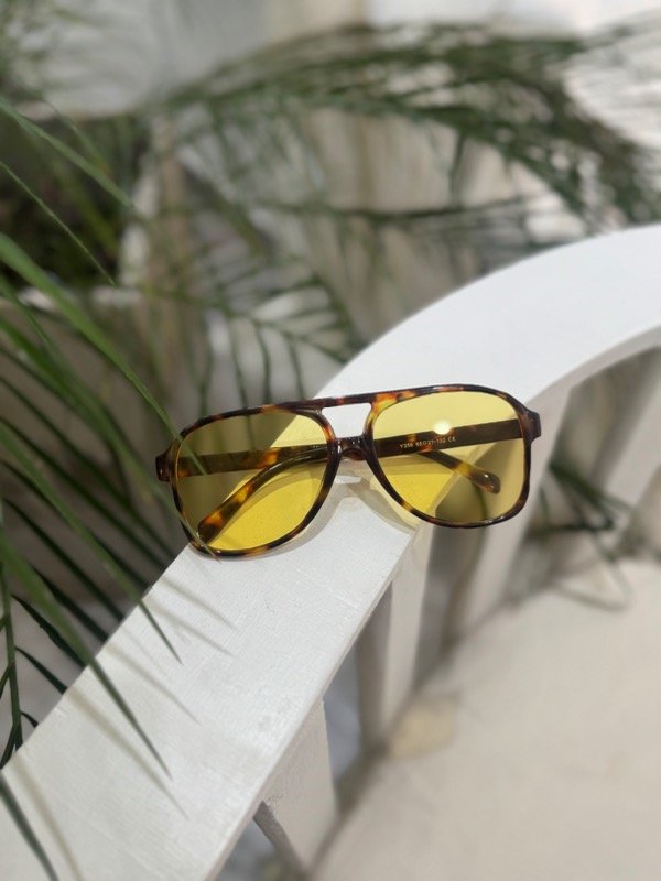 Producto - Aviador retro print Yellow