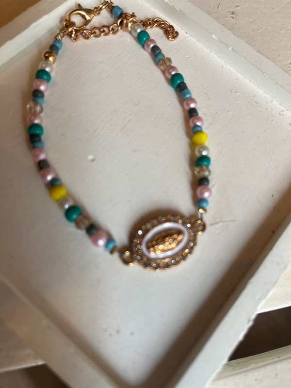 Producto - Pulsera Lupita (Oval Verdes)