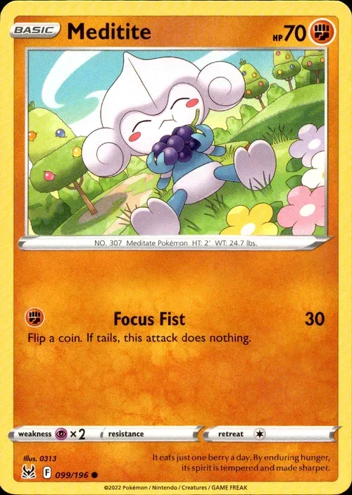 Producto - Meditite - 099/196 - Lost Origin