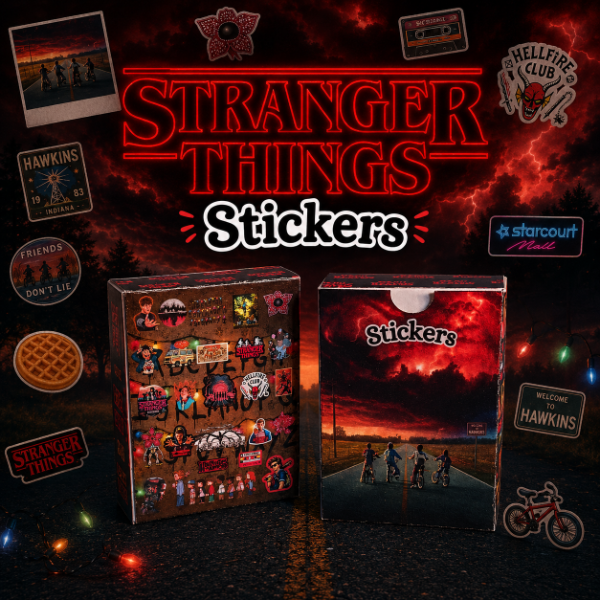 Producto - Cajita de stickers "Stranger Things"