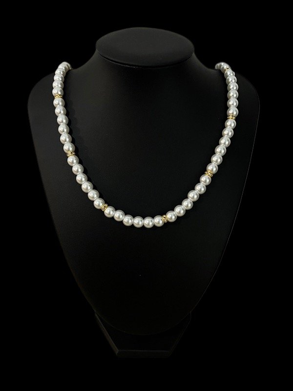Producto - COLLAR PERLAS BLANCAS