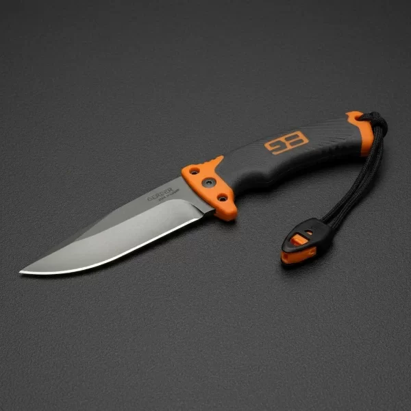 Producto - Cuchillo De Supervivencia Pedernal Gerber - Bear Grylls Naranja