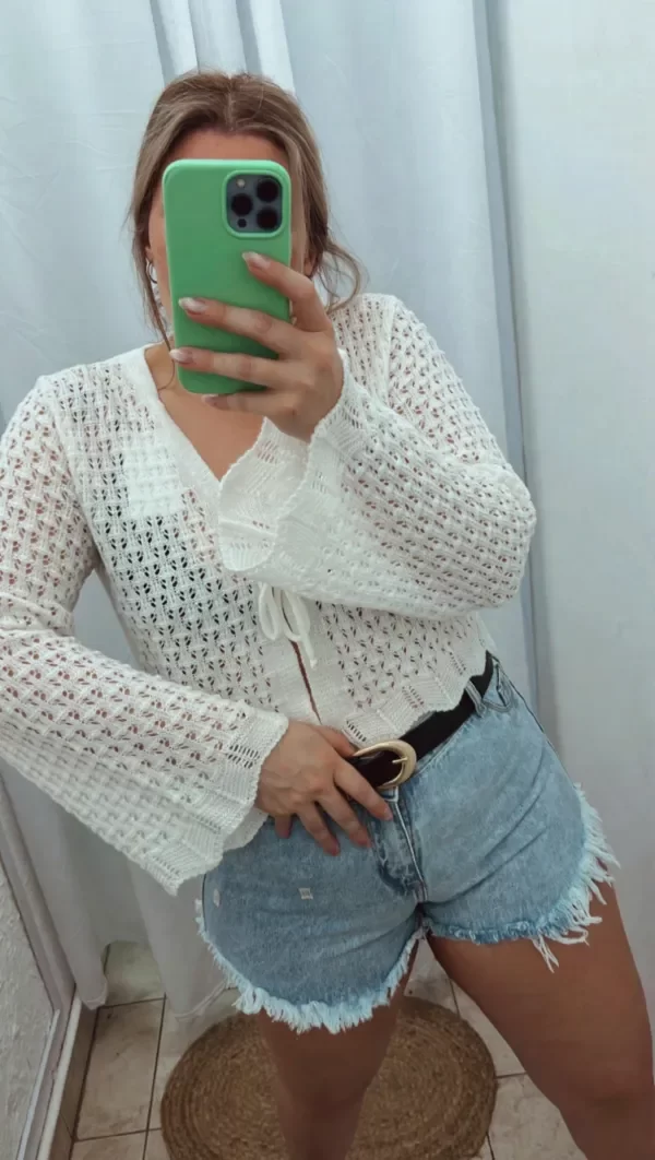 Producto - Short desflecado Jean - 4
