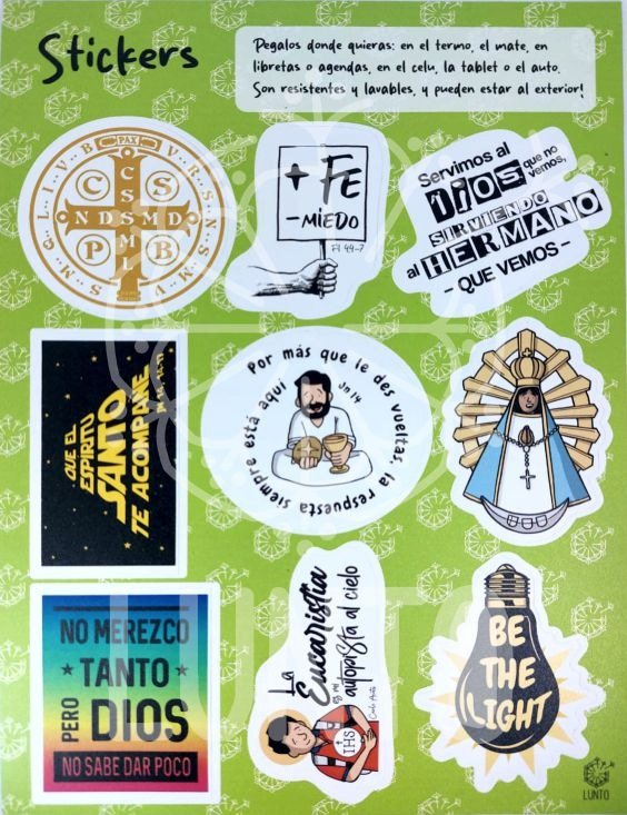 Producto - CREO 2 - STICKER EN PLANCHA 15X20CM