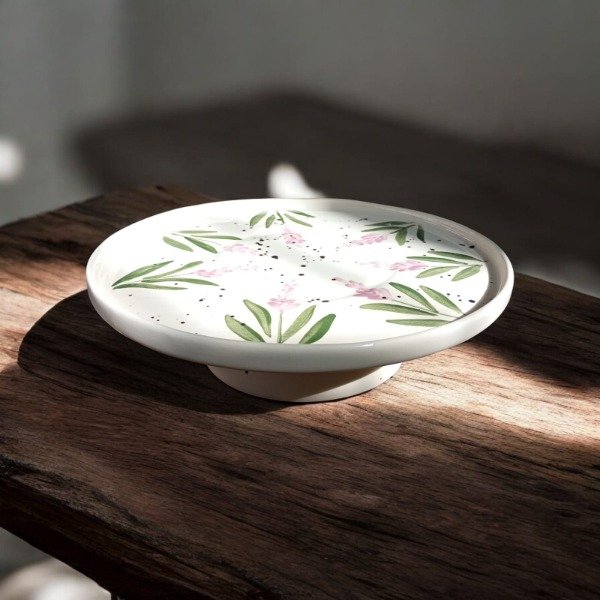 Producto - Pie de torta ceramica premium lavanda