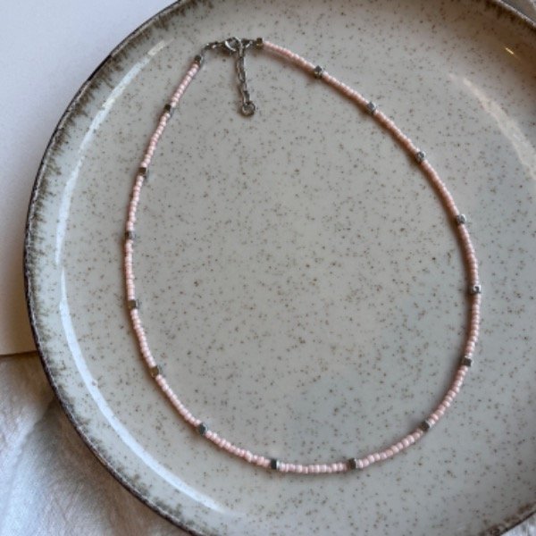 Producto - Choker Cubes - rosa