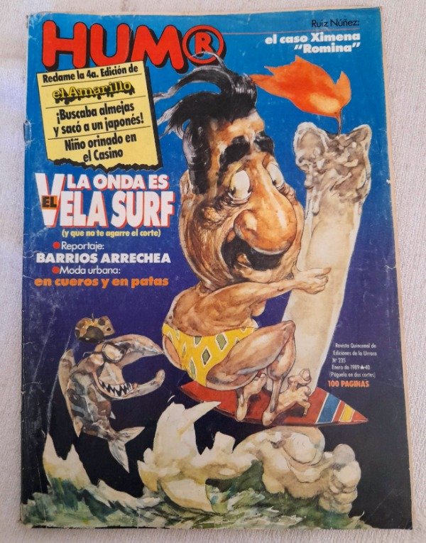 Producto - Revista Humor Registrado #235 - Enero 1989
