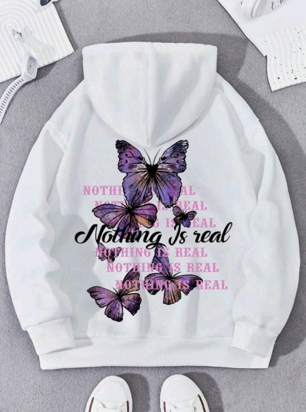 Producto - Buzo Canguro Butterfly is real