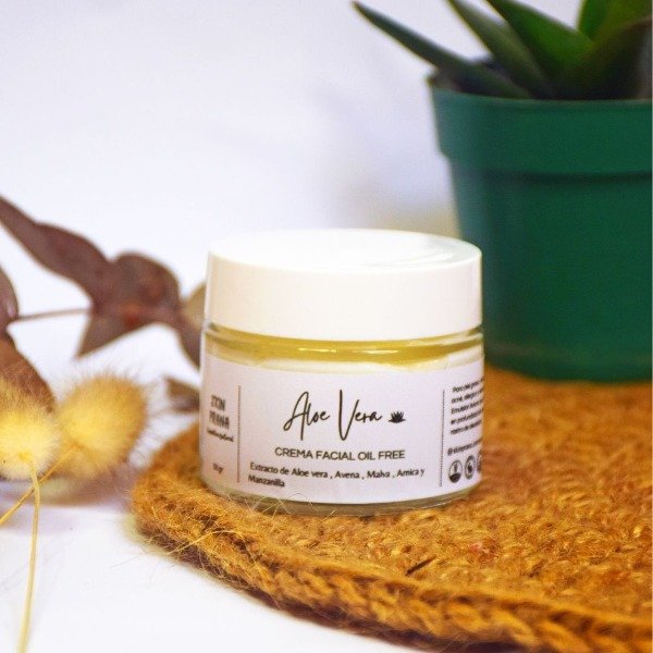 Producto - CREMA PARA PIEL MIXTA O GRASA "ALOE VERA"