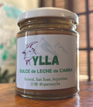 Producto - Dulce de leche de Cabra Ylla. Frasco x300grs. Pack 5 unidades.