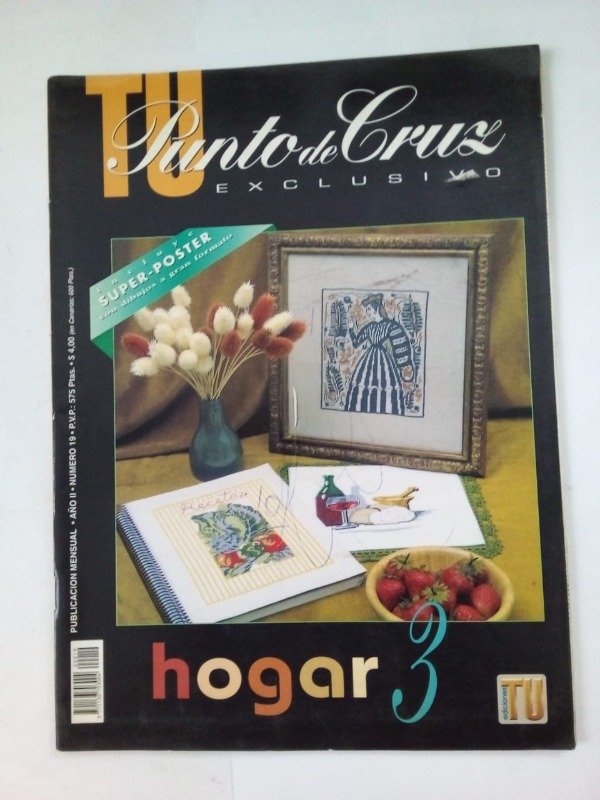Producto - Punto de cruz Hogar 3 #19 - Ediciones Tu 1997