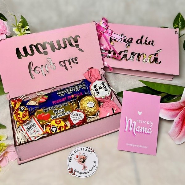 Producto - Canastita DÍA DE LA MADRE + BOMBONES