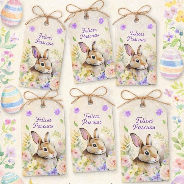 Producto - Tarjetas feliz pascuas mod 01 x10unidades