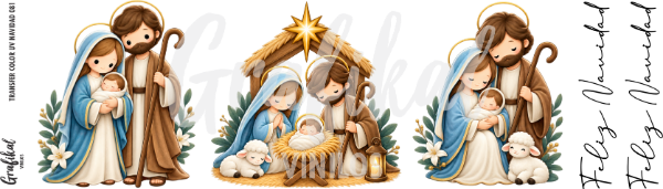 Producto - Transfer Color UV Navidad 081